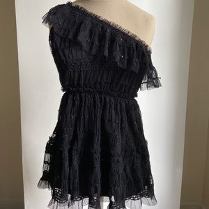 Max Studio One Shoulder Blouse